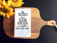Secret to a clean Kitchen Tea Towel