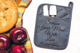 Season Your Mind With Love Pot Holder
