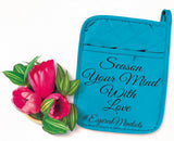 Season Your Mind With Love Pot Holder